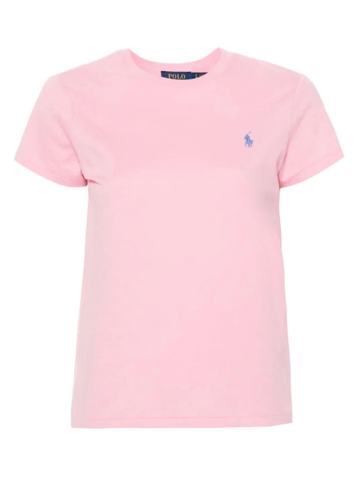POLO Ralph Lauren t-shirt-100% katoen-DAMES TOPS & BLOUSES-Roze