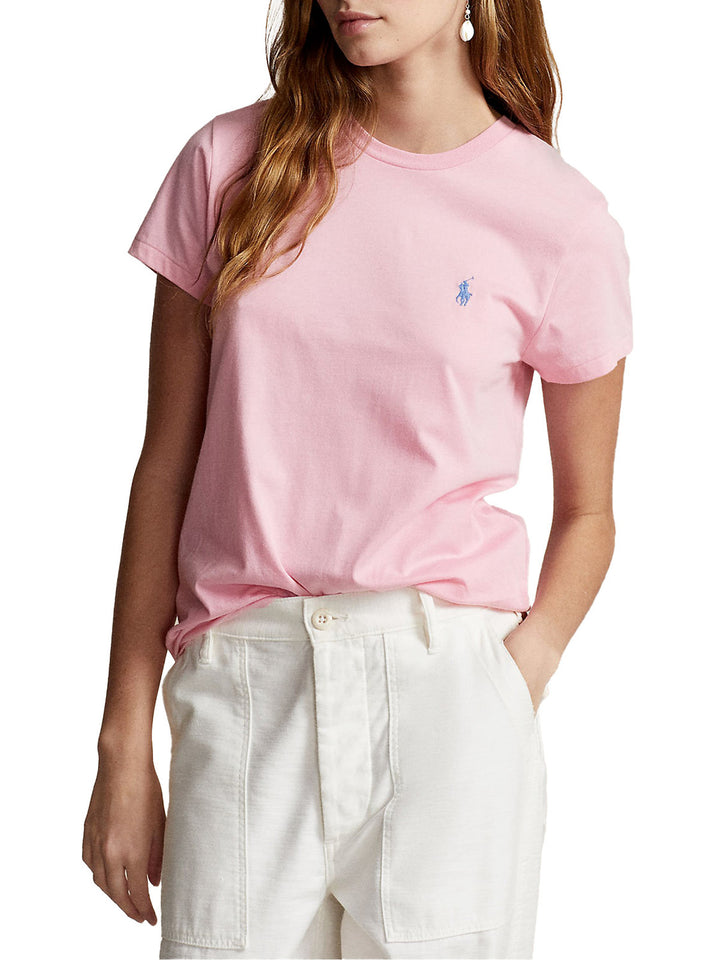 POLO Ralph Lauren t-shirt-100% katoen-DAMES TOPS & BLOUSES-Roze