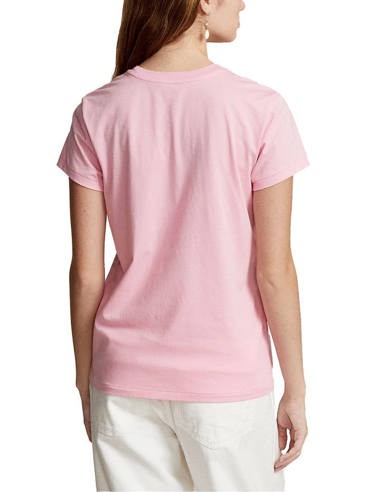 POLO Ralph Lauren t-shirt-100% katoen-DAMES TOPS & BLOUSES-Roze