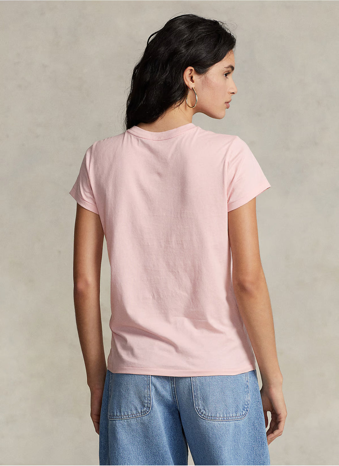 POLO Ralph Lauren t-shirt-100% katoen-DAMES TOPS & BLOUSES-Roze