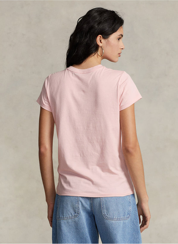 POLO Ralph Lauren t-shirt-100% katoen-DAMES TOPS & BLOUSES-Roze