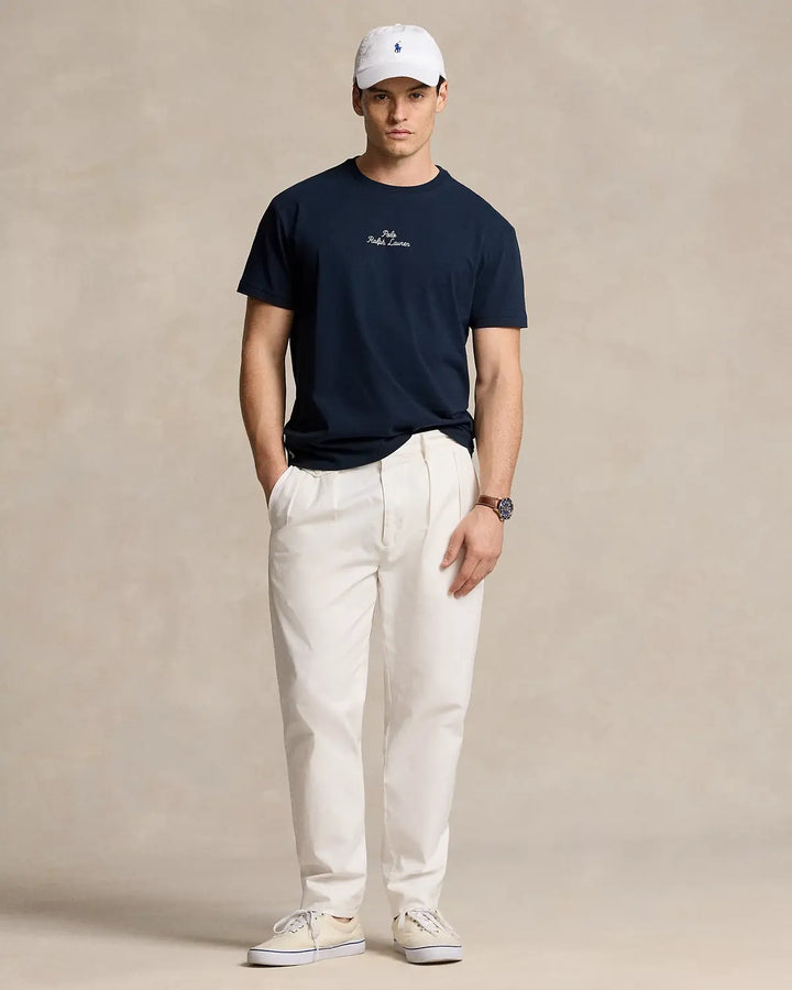 POLO Ralph Lauren T-shirt-100% katoen-HEREN POLO'S & T-SHIRTS-Blauw