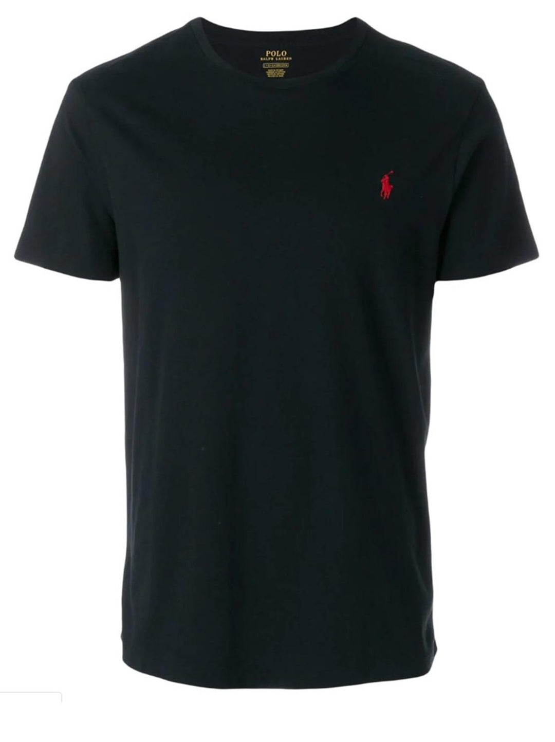 POLO Ralph Lauren t-shirt-100% katoen-HEREN POLO'S & T-SHIRTS-Zwart