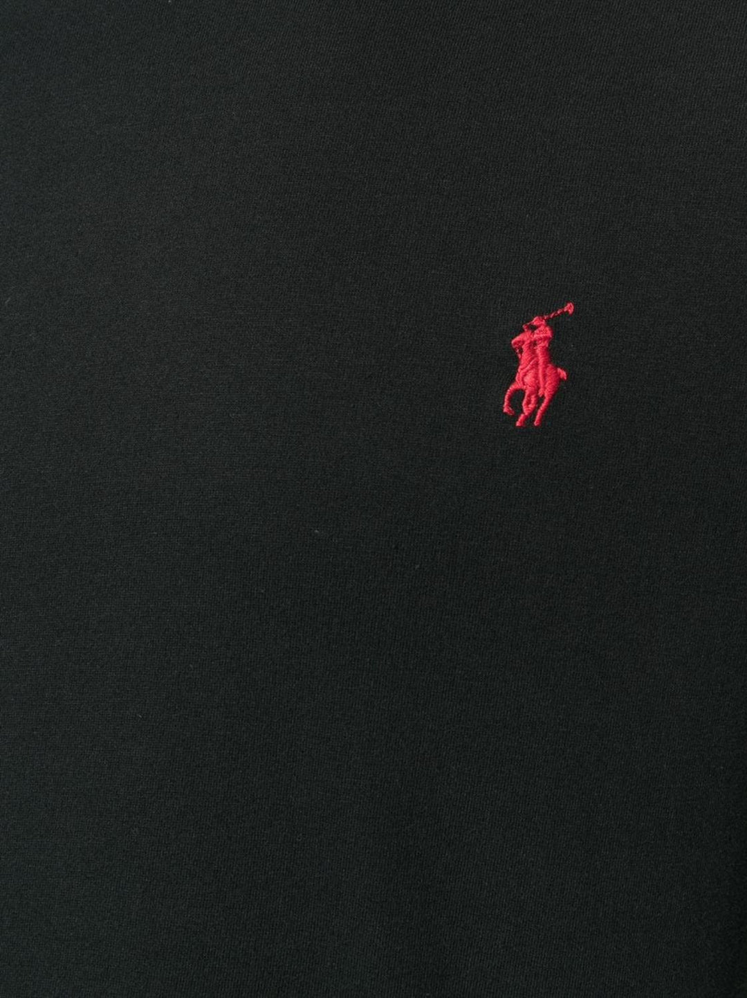 POLO Ralph Lauren t-shirt-100% katoen-HEREN POLO'S & T-SHIRTS-Zwart