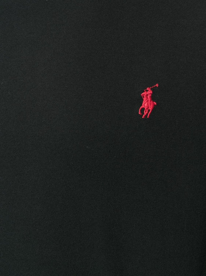 POLO Ralph Lauren t-shirt-100% katoen-HEREN POLO'S & T-SHIRTS-Zwart
