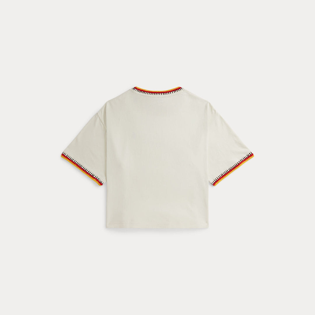 POLO Ralph Lauren – T-shirt Korte Mouw Room-100% katoen-DAMES TOPS & BLOUSES-Room