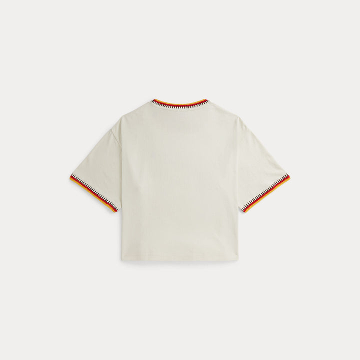 POLO Ralph Lauren – T-shirt Korte Mouw Room-100% katoen-DAMES TOPS & BLOUSES-Room