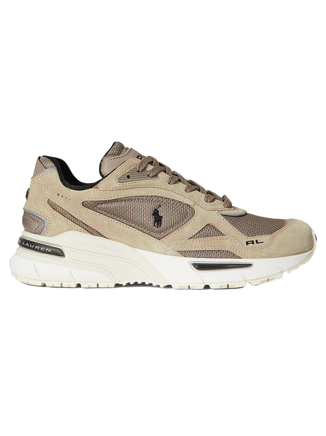 POLO Ralph Lauren Trackster 275 Suede Sneaker-HEREN SCHOENEN & RIEMEN-Beige