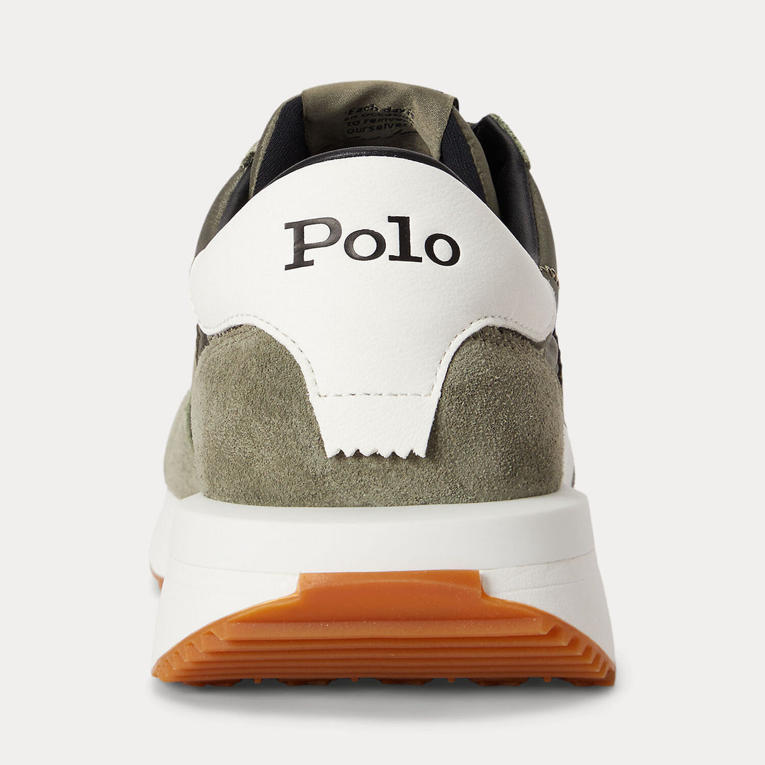 POLO Ralph Lauren Train 89 Sneaker – Groen-HEREN SCHOENEN & RIEMEN-Groen