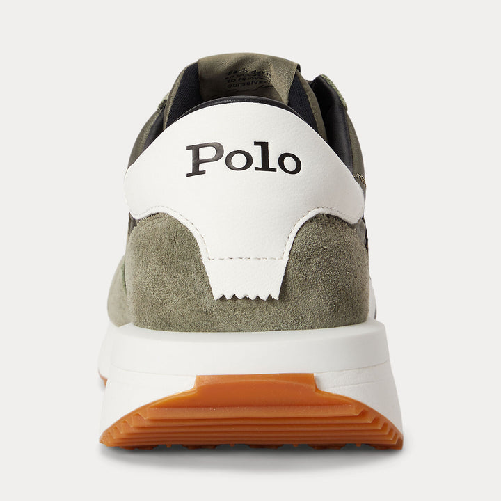 POLO Ralph Lauren Train 89 Sneaker – Groen-HEREN SCHOENEN & RIEMEN-Groen