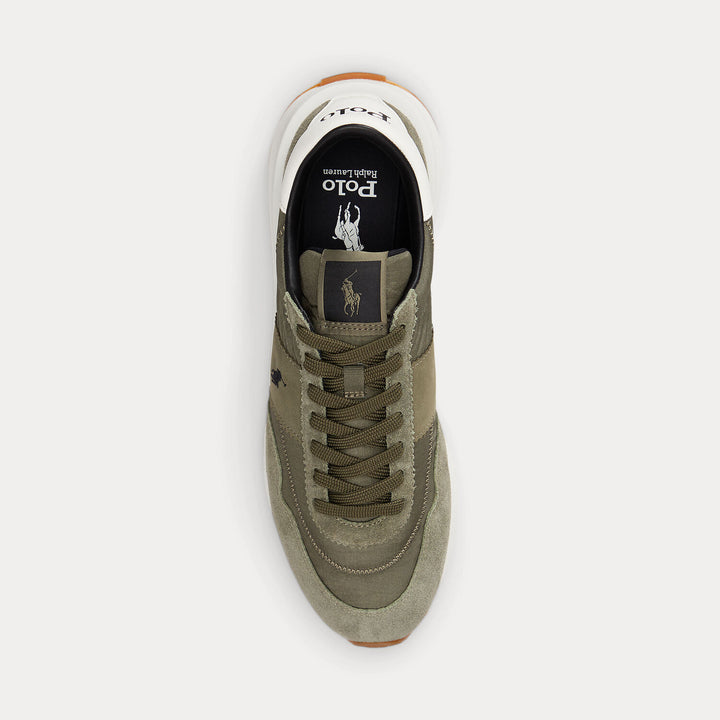 POLO Ralph Lauren Train 89 Sneaker – Groen-HEREN SCHOENEN & RIEMEN-Groen