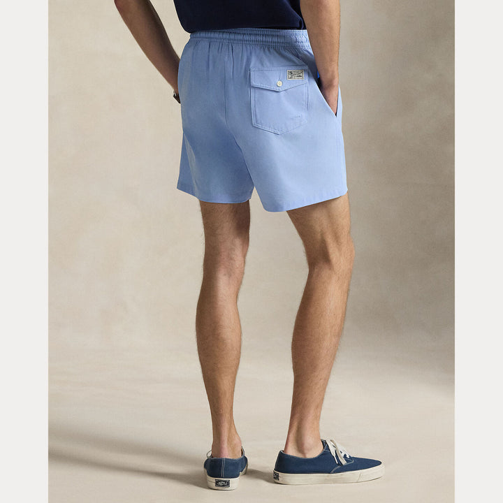 POLO Ralph Lauren Traveler zwembroek – Blauw-90% polyester, 10% elastaan-HEREN BROEKEN-Blauw