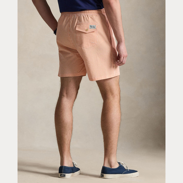 POLO Ralph Lauren Traveler zwembroek – Oranje-68% katoen, 27% polyester, 5% elastaan-HEREN BROEKEN-Oranje