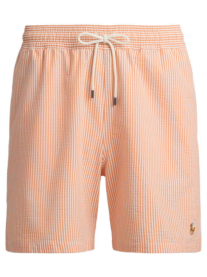 POLO Ralph Lauren Traveler zwembroek – Oranje-68% katoen, 27% polyester, 5% elastaan-HEREN BROEKEN-Oranje