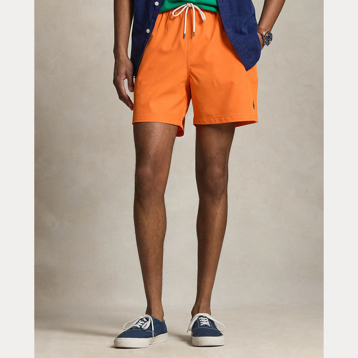 POLO Ralph Lauren Traveler zwembroek – Oranje-90% polyester, 10% elastaan-HEREN BROEKEN-Oranje