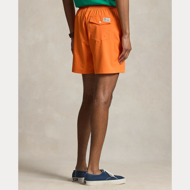 POLO Ralph Lauren Traveler zwembroek – Oranje-90% polyester, 10% elastaan-HEREN BROEKEN-Oranje