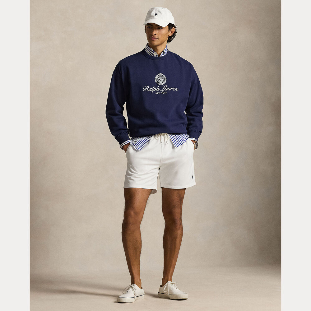 POLO Ralph Lauren Traveler zwembroek – Wit-90% polyester, 10% elastaan-HEREN BROEKEN-Wit