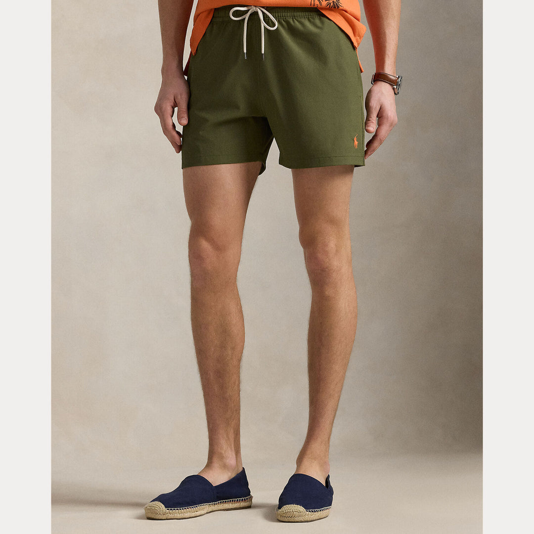 POLO Ralph Lauren Traveler Zwemshort-Buitenkant: 90% polyester, 10% elastaan. Slip: 100% polyester.-HEREN ONDER- EN BADMO
