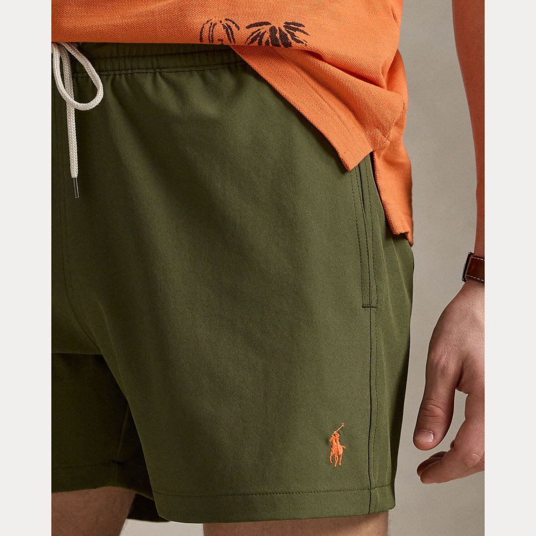 POLO Ralph Lauren Traveler Zwemshort-Buitenkant: 90% polyester, 10% elastaan. Slip: 100% polyester.-HEREN ONDER- EN BADMO
