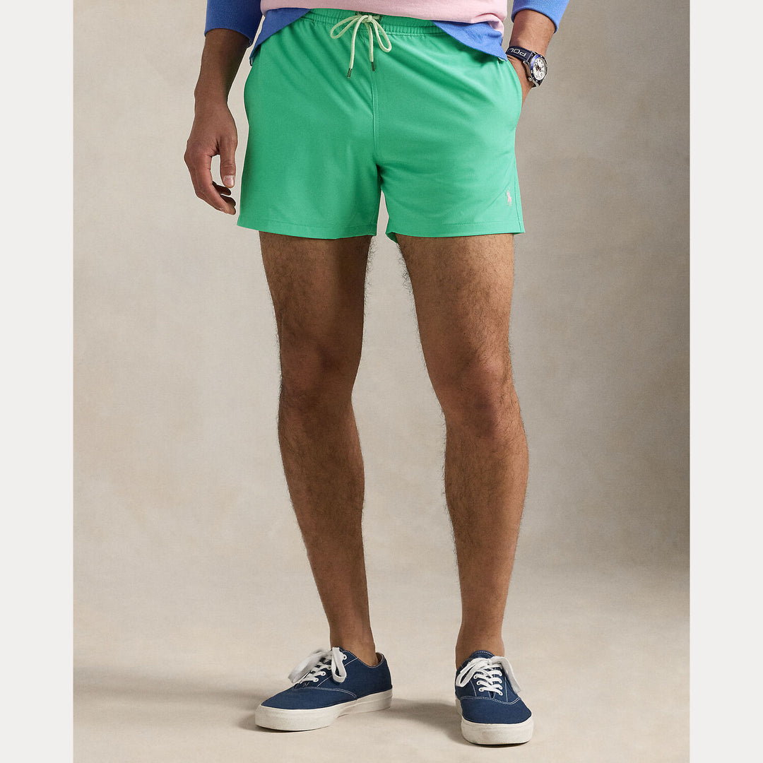 POLO Ralph Lauren Traveler Zwemshort-Buitenkant: 90% polyester, 10% elastaan. Slip: 100% polyester.-HEREN ONDER- EN BADMO
