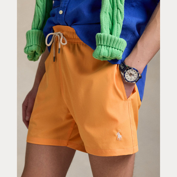 POLO Ralph Lauren Traveler Zwemshort-Buitenkant: 90% polyester, 10% elastaan. Slip: 100% polyester.-HEREN ONDER- EN BADMO