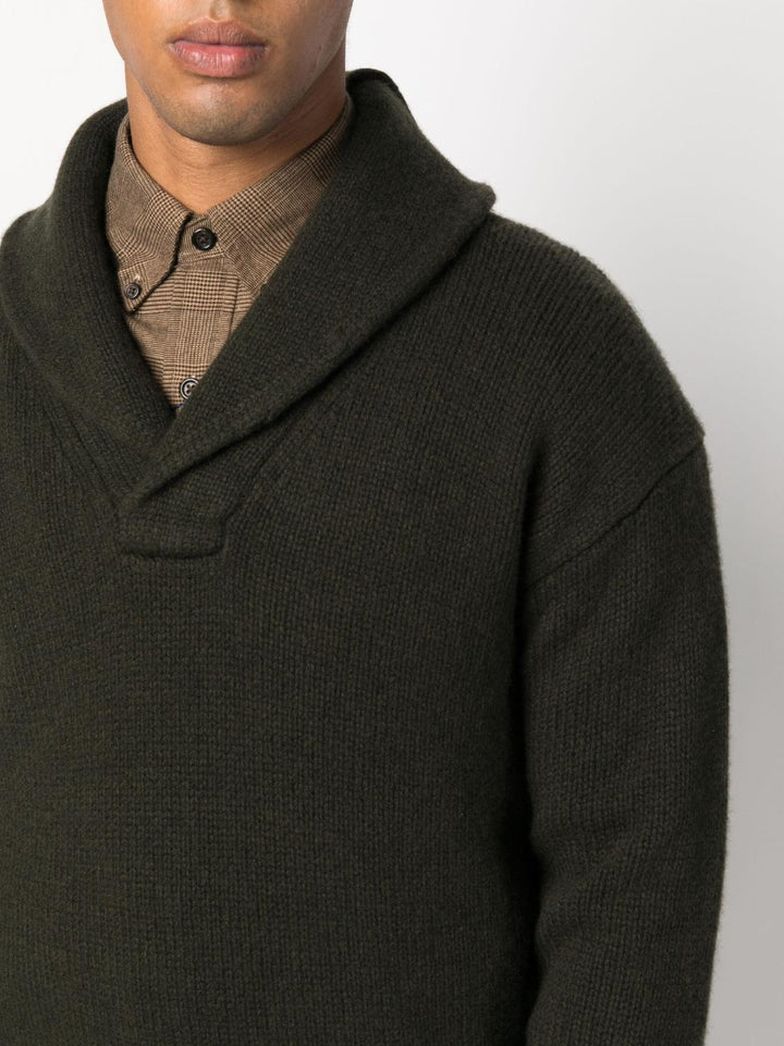 POLO Ralph Lauren trui-80% wol, 20% kashmier-HEREN TRUIEN & VESTEN-Groen