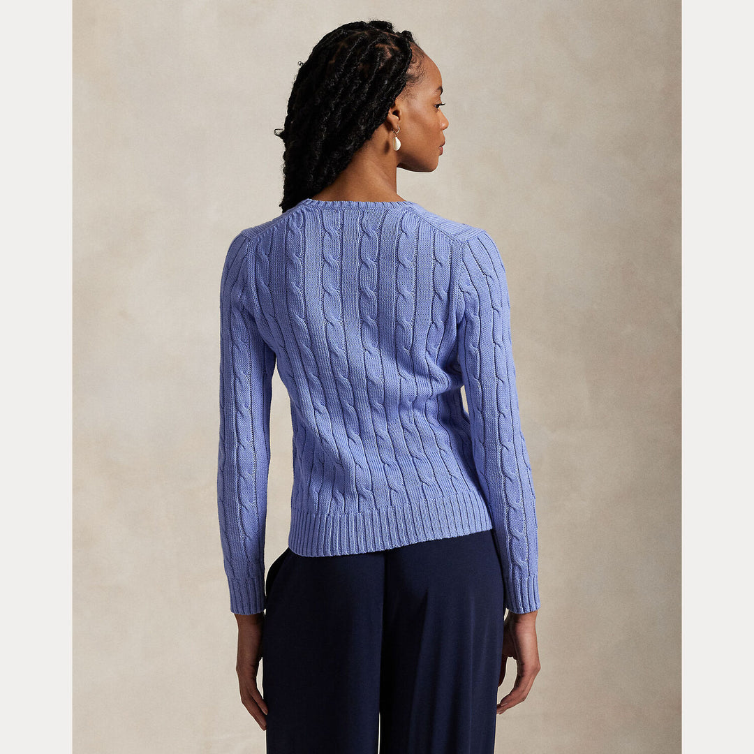 POLO Ralph Lauren trui – Blauw-100% katoen-DAMES TRUIEN & VESTEN-Blauw