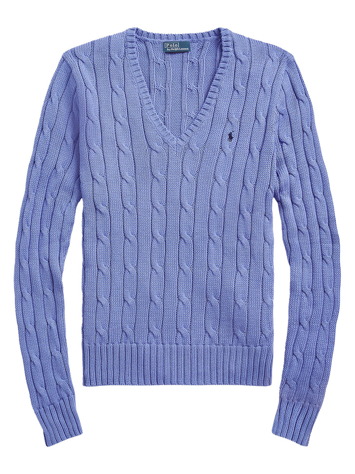 POLO Ralph Lauren trui – Blauw-100% katoen-DAMES TRUIEN & VESTEN-Blauw