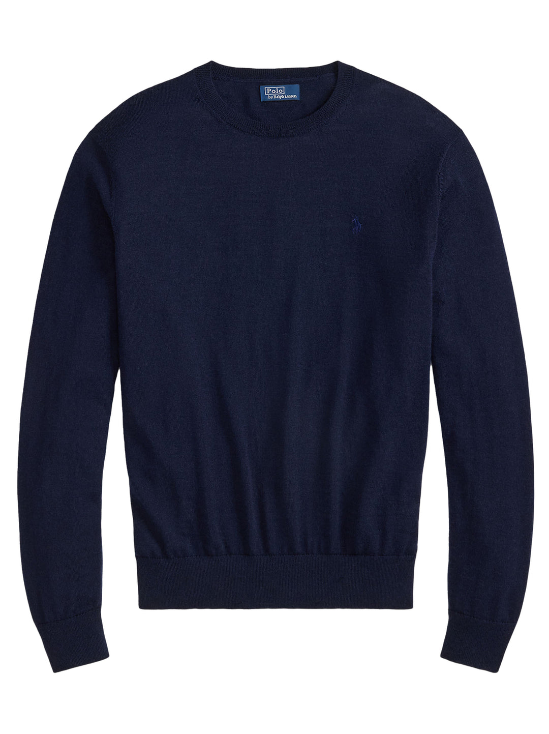 POLO Ralph Lauren Trui – Blauw-100% wol-DAMES TRUIEN & VESTEN-Blauw