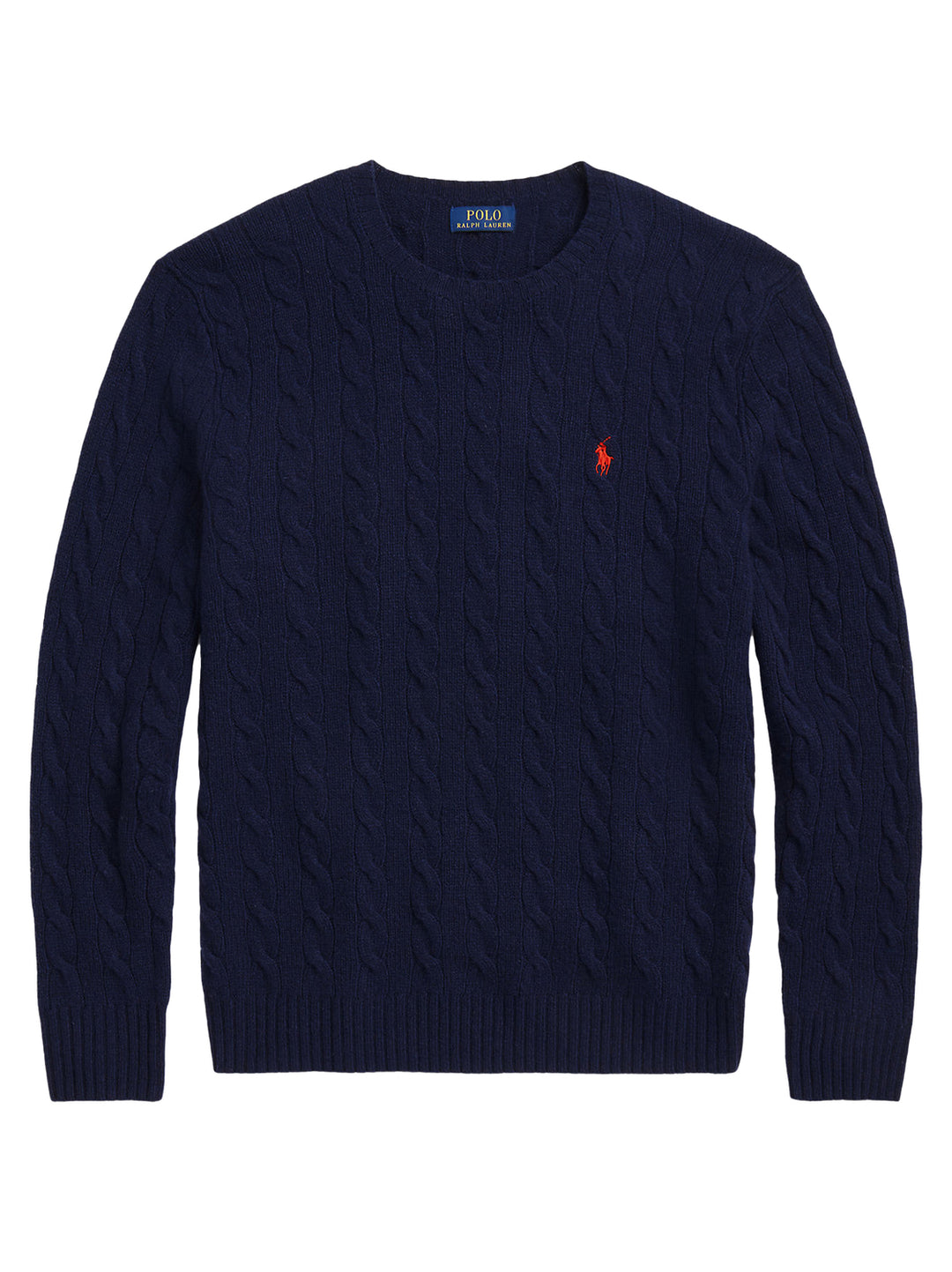 POLO Ralph Lauren Trui – Blauw-90% wol, 10% kasjmier-HEREN TRUIEN & VESTEN-Blauw