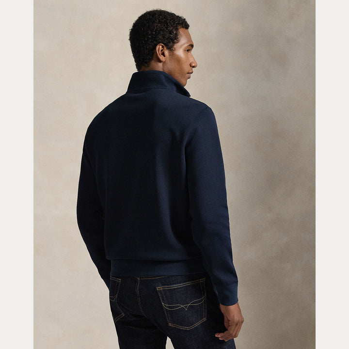 POLO Ralph Lauren Trui Met Rits - Blauw-66% katoen, 34% polyester-HEREN TRUIEN & VESTEN-Blauw