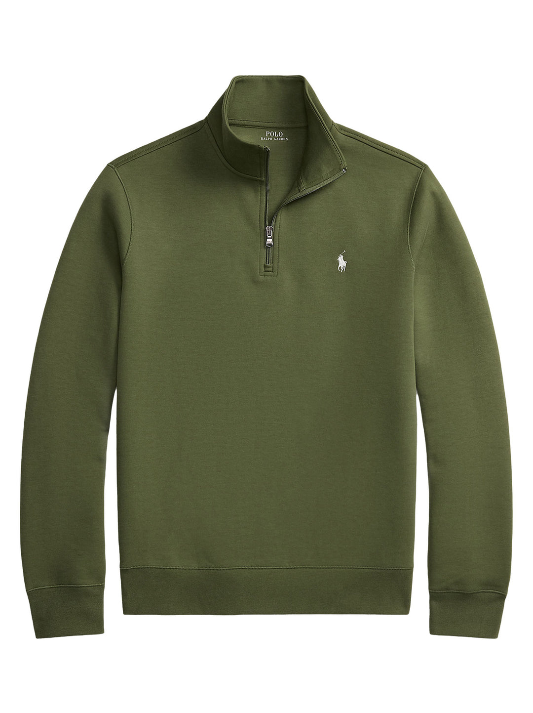 POLO Ralph Lauren Trui Met Rits – Groen -66% katoen, 34% polyester-HEREN TRUIEN & VESTEN-Groen