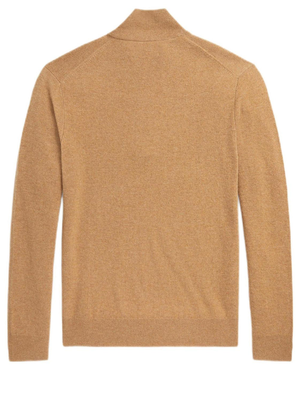 POLO Ralph Lauren trui rits-100% wol-HEREN TRUIEN & VESTEN-Bruin