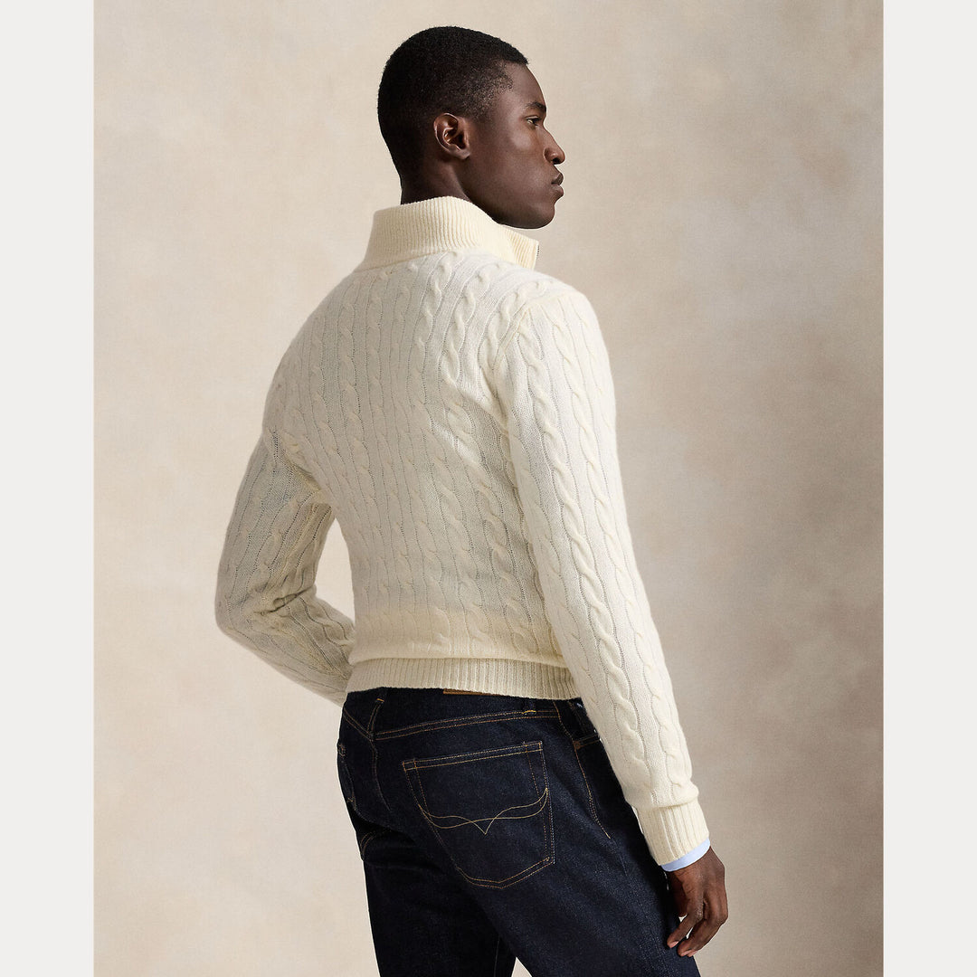 POLO Ralph Lauren Trui Rits – Room-90% wol, 10% kashmier-HEREN TRUIEN & VESTEN-Room