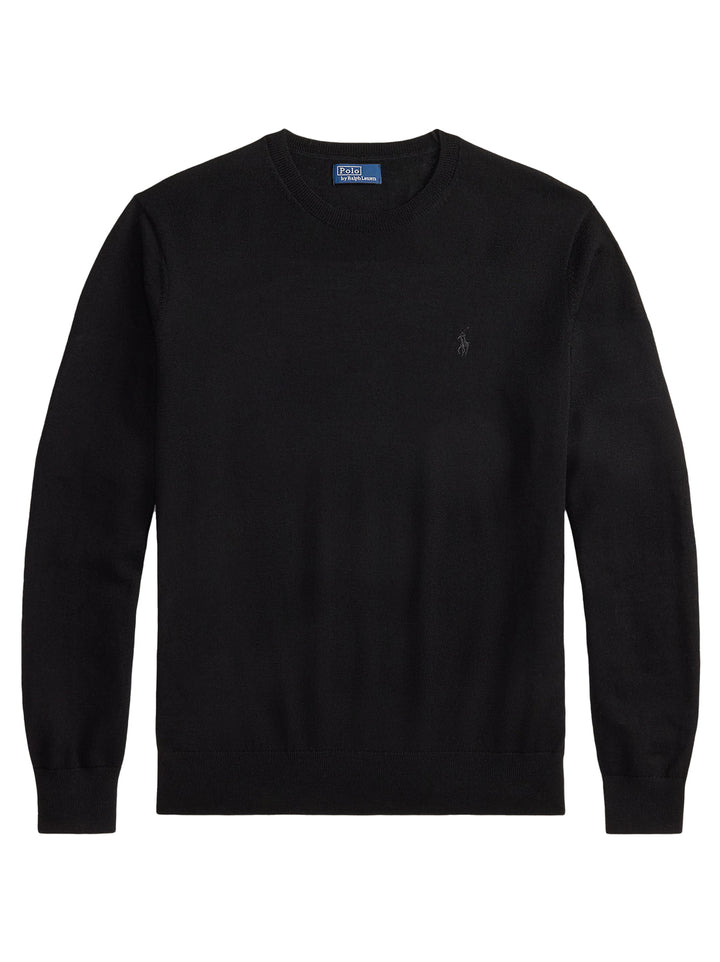 POLO Ralph Lauren Trui – Zwart-100% wol-DAMES TRUIEN & VESTEN-Zwart