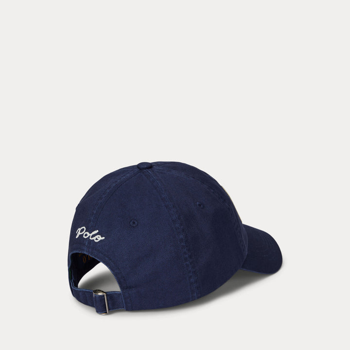 POLO Ralph Lauren Twill Cap – Blauw-HEREN ACCESSOIRES-Blauw