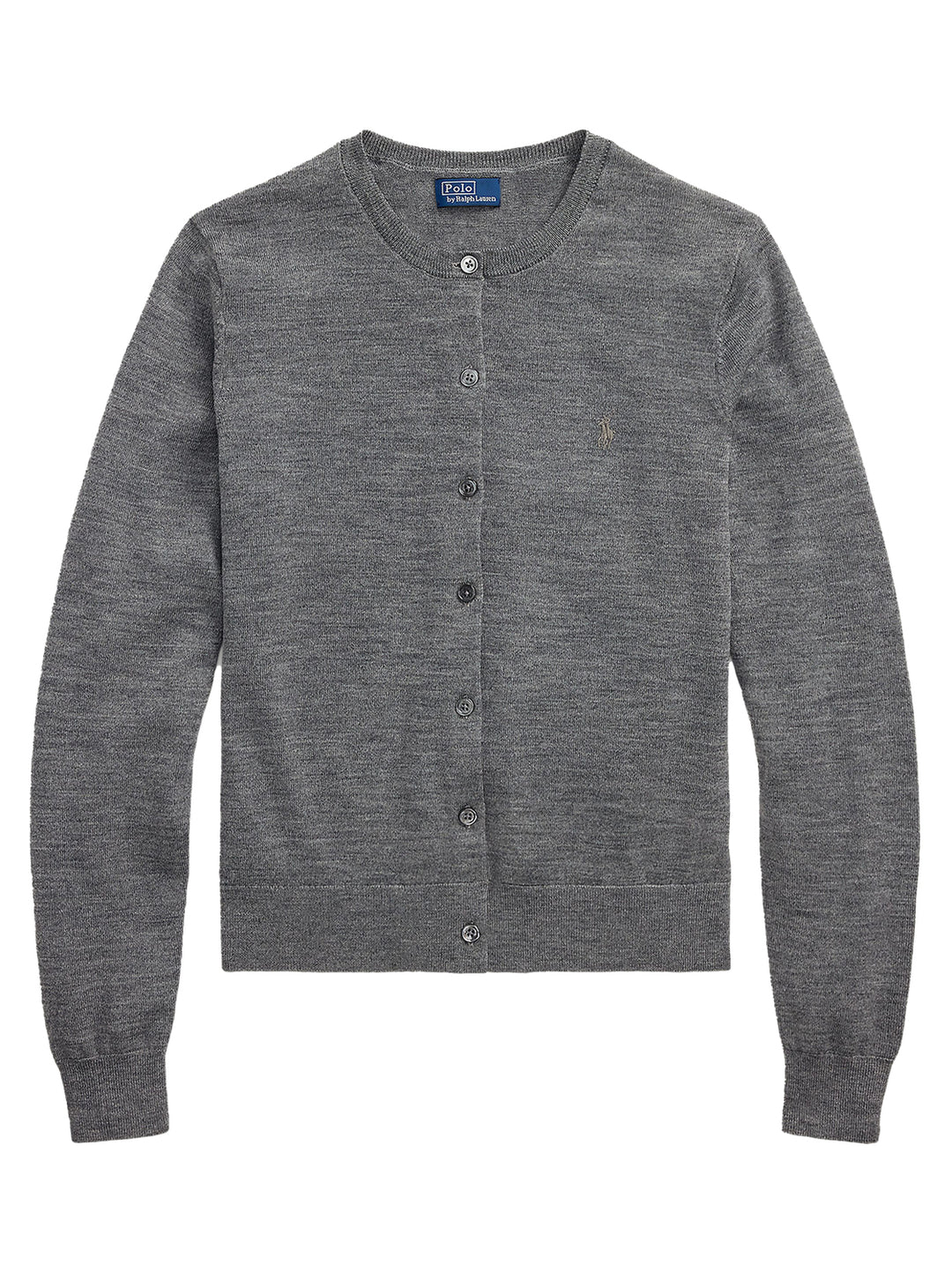 POLO Ralph Lauren Vest – Grijs-100% wol-DAMES TRUIEN & VESTEN-Grijs