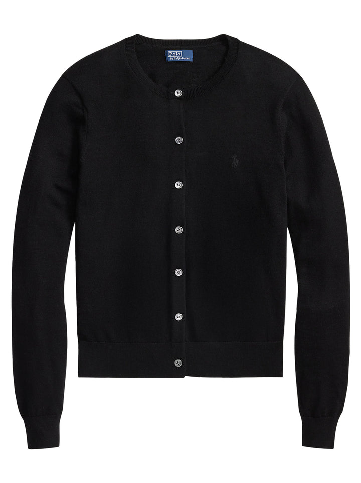 POLO Ralph Lauren Vest – Zwart-100% wol-DAMES TRUIEN & VESTEN-Zwart