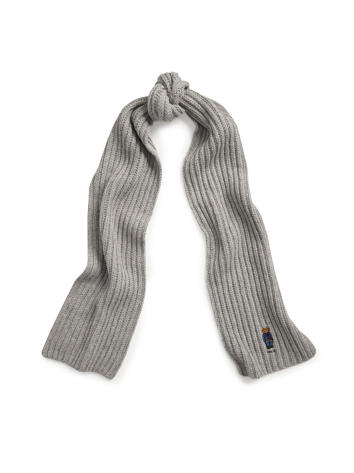 POLO Ralph Lauren wollen shawl-80% Wol<br />20% Nylon-DAMES ACCESSOIRES-Grijs