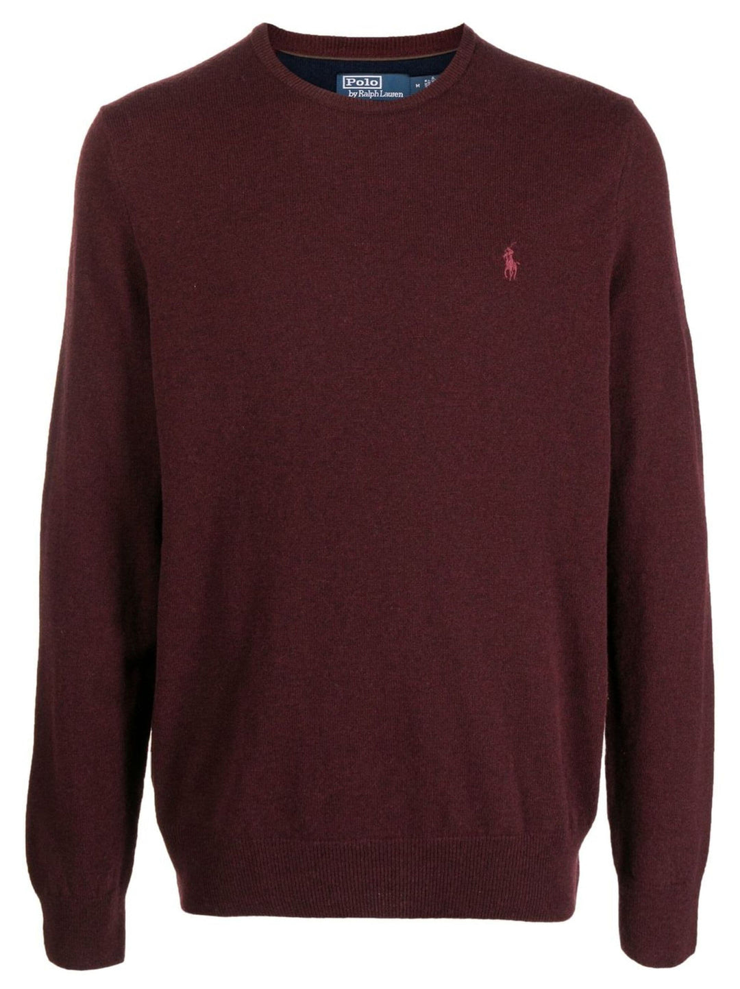 POLO Ralph Lauren wollen trui ronde hals-100% wol-HEREN TRUIEN & VESTEN-Rood