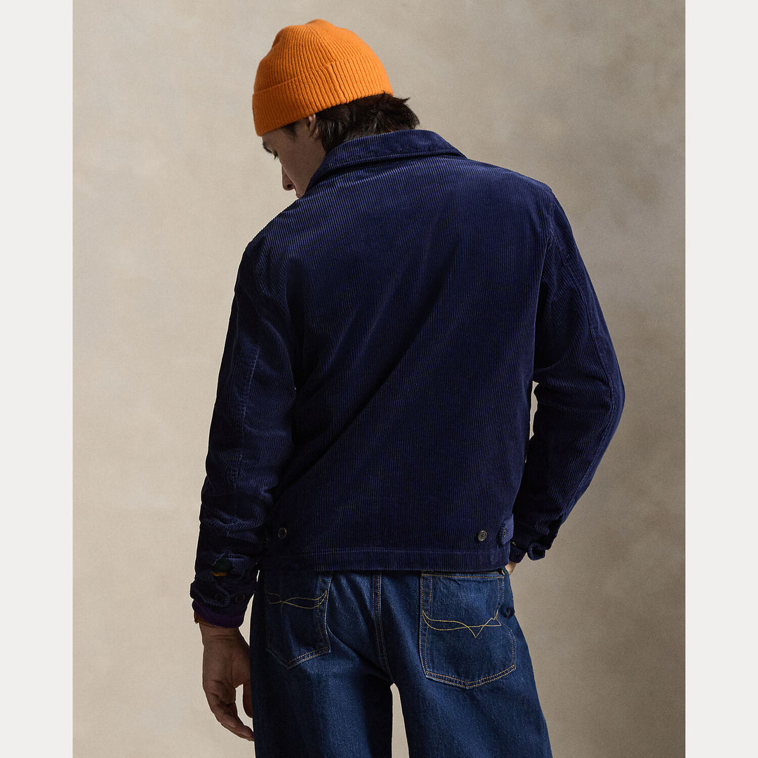POLO Ralph Lauren Wynton Corduroy Jack – Blauw-100% katoen-HEREN JASSEN & JACKS-Blauw