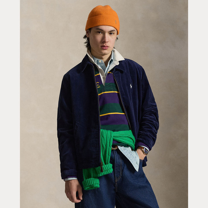 POLO Ralph Lauren Wynton Corduroy Jack – Blauw-100% katoen-HEREN JASSEN & JACKS-Blauw