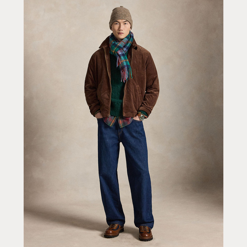 POLO Ralph Lauren Wynton Corduroy Jack – Bruin-100% katoen-HEREN JASSEN & JACKS-Bruin