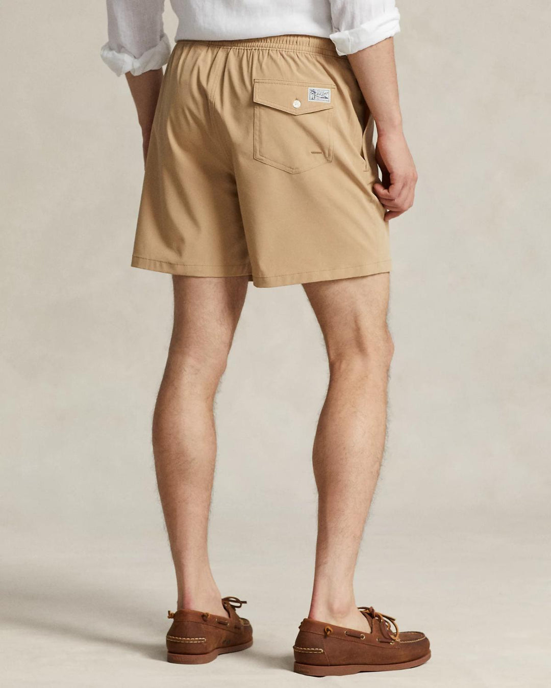 POLO Ralph Lauren zwembroek-90% polyester, 10% elasthaan-HEREN ONDER- EN BADMODE-Beige