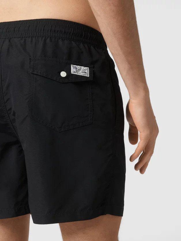 POLO Ralph Lauren zwembroek-90% polyester, 10% elasthaan-HEREN ONDER- EN BADMODE-Zwart