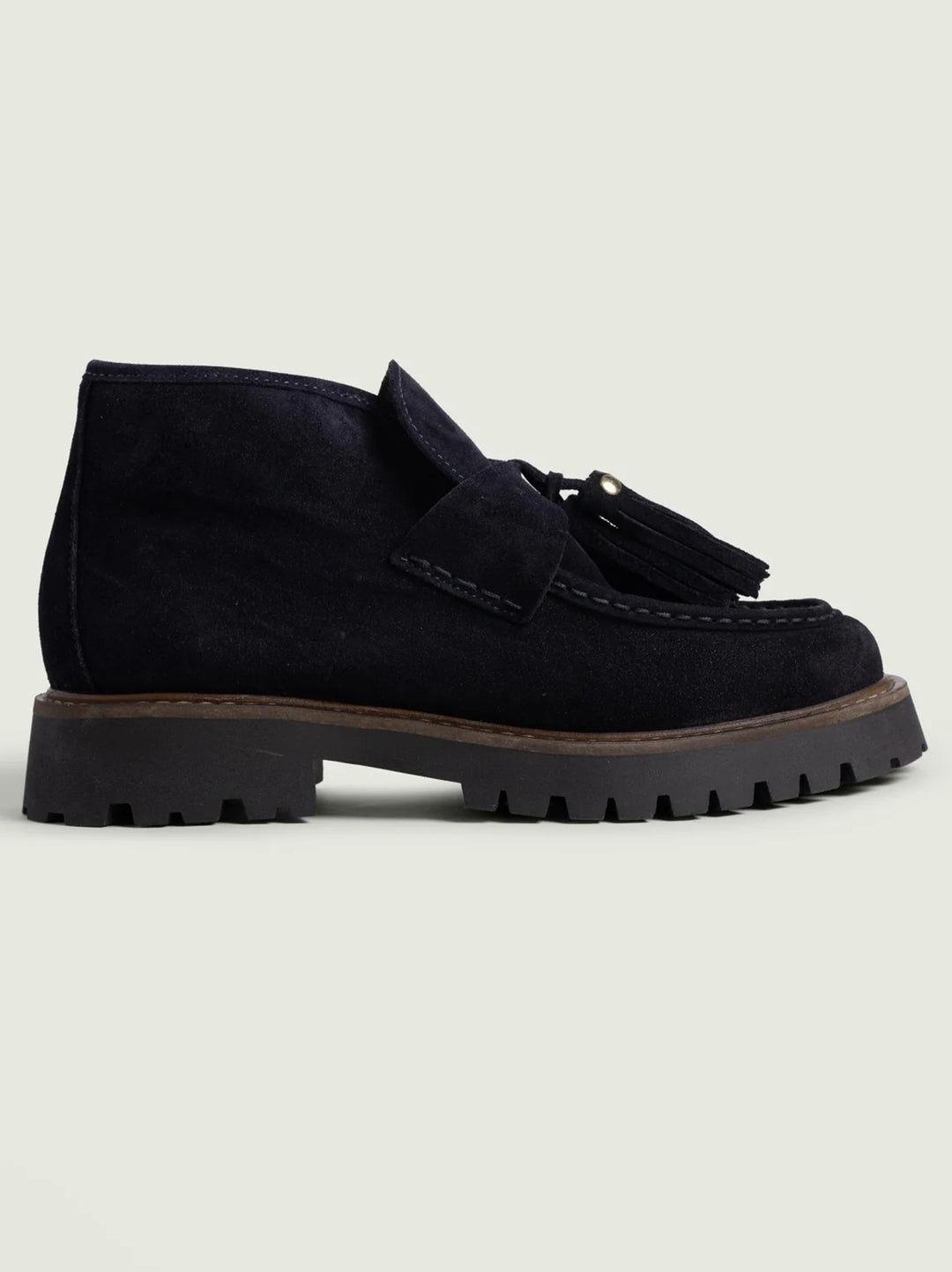 Posa Aosta Tassel Boot – Blauw-DAMES SCHOENEN-Blauw