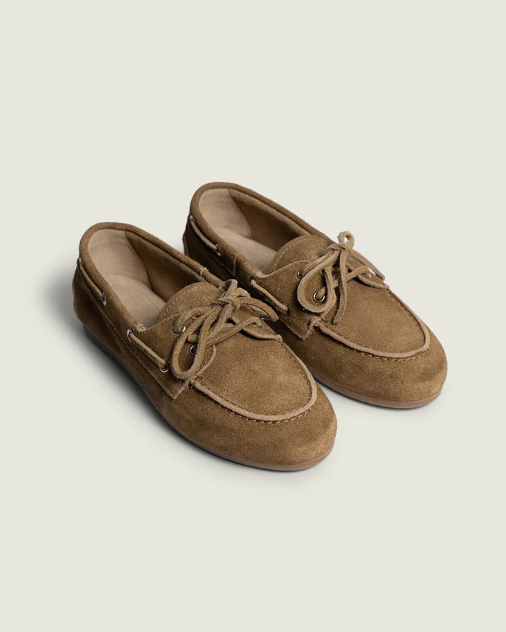 Posa Boat Loafer Brushed Desert Tan – Bruin-DAMES SCHOENEN-Bruin