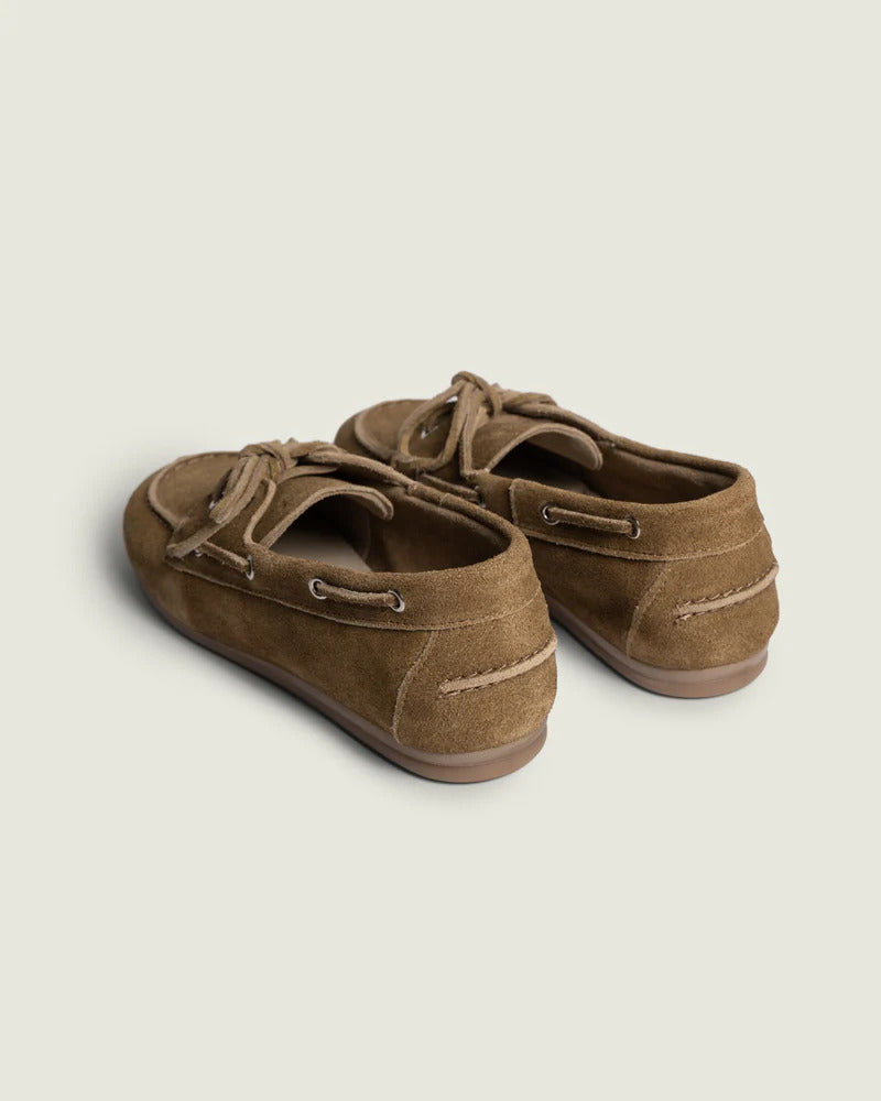 Posa Boat Loafer Brushed Desert Tan – Bruin-DAMES SCHOENEN-Bruin