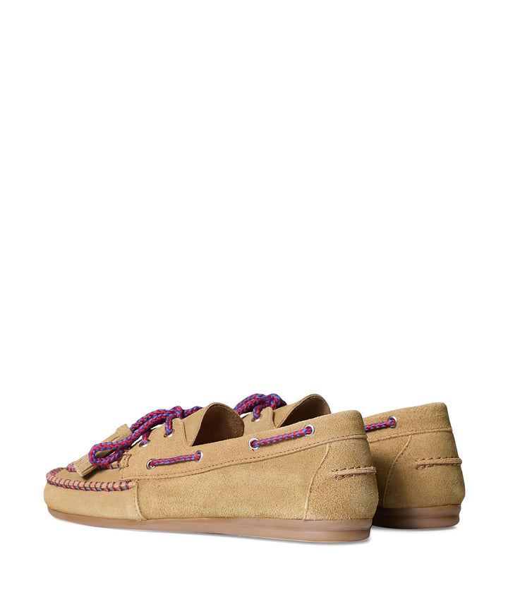 Posa Boat Loafer Fringe – Bruin-DAMES SCHOENEN-Bruin