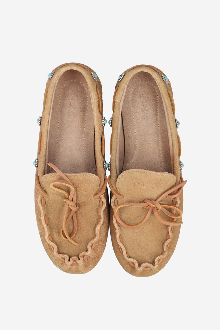 Posa Boat loafer Western Tan – Bruin-DAMES SCHOENEN-Bruin